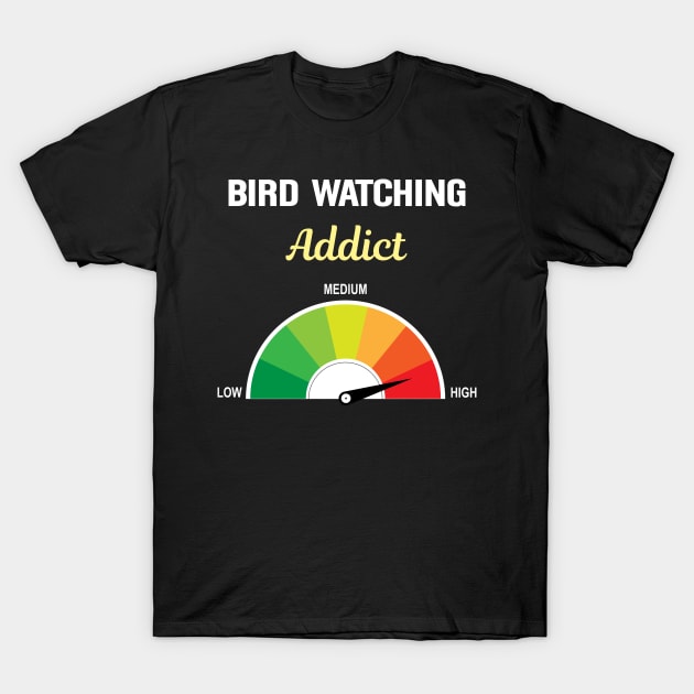 Addict Bird Birds watching Birdwatching T-Shirt by Hanh Tay